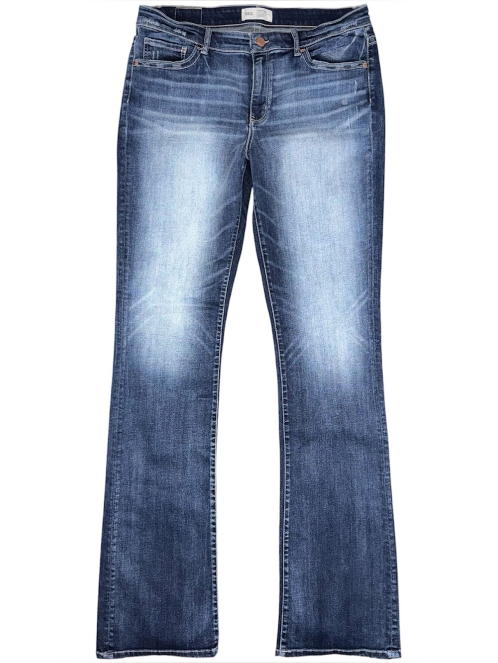 Buckle BKE NWOT Payton Universal Fit Mid Rise Bootcut Jeans Sz 33 x 38.5 X-LONG